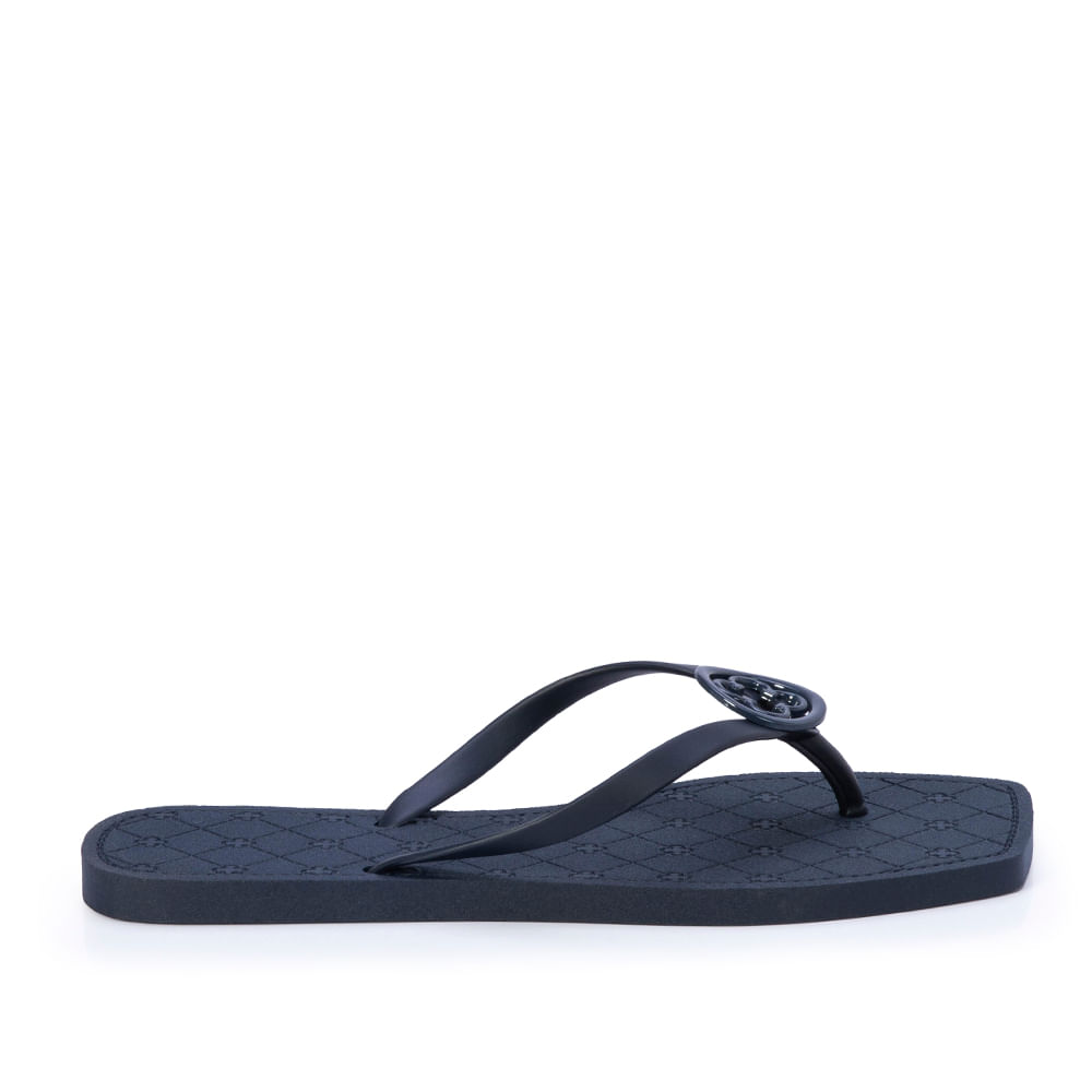 Chinelo de Dedo Monograma Bico Quadrado