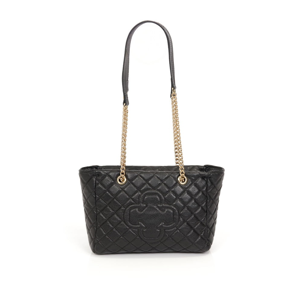 Bolsa Média Matelassê Hobo Preta